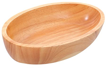 1 Stück Holz-Salatschüssel, Sushi-Reisschüssel, Nudelbehälter, Reisschüsseln, japanische Holz-Müslischüssel, Kochplatte, große Salatschüsseln, Holz-Salatschüssel, Holzschüsseln, Holz-Aufbewahrungsschü