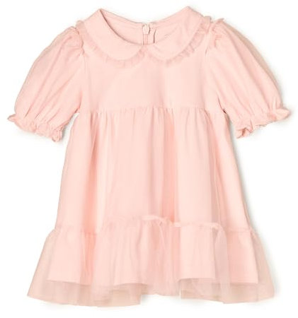 Amazon Essentials x Sofia Grainge Robe en Tulle Bébé Fille, Rose Clair, 12 Mois