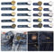 Hosenbunderweiterung Verlängerung Buttons, 20 Stück Hosen Expander Button, Taille Extender Knopf 10 verschiedene Muster und 2 Größen Hosenbunderweiterung Knopf,für Herren- und Damenhosen, Kleider