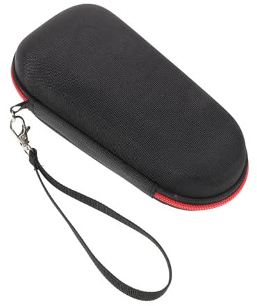 CALLARON Tragbare Shaver Tasche Stoßfest Organizer Für Elektrorasierer Haarschneider Herren Reise Etui Kompakt Mit Innenpolsterung Und Doppelnetzfächern Zur Zubehöraufbewahrung
