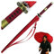 Swords and more One Piece Regenschirm, 16K Premium Version, Groß Katana Samurai Schwert Regenschirm Sturmfest mit langem Griff (Sandai Kitetsu)