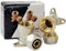 Wärmer System 16mm x 1/2 Wall Plate Elbow – Female Compression Fitting for Plumbing Connections Pack of 2