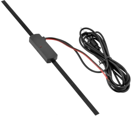FONDOTIN Amplificatore Segnale Antenna Auto Fm Am Potenziatore Ricezione Omnidirezionale Per Veicoli Suv