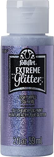FolkArt PURPLE Extreme Glitter