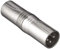 Neutrik NA3MM - Adaptador de XLR macho a XLR macho