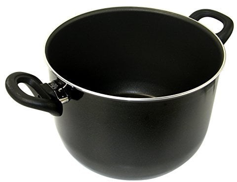 Ballarini Firenze Pentola 2 Manici, Alluminio, Nero, 24 cm