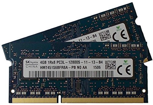 Hynix HMT451S6BFR8A-PB 8GB RAM (2x4) DDR3L 1600 MHz PC3L 12800