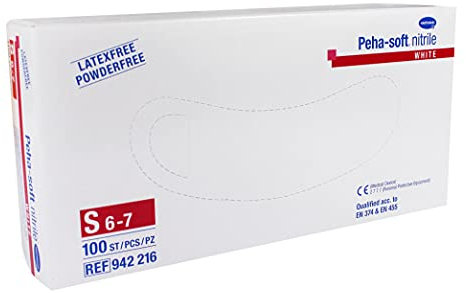 Hartmann – Gant en PEHA Soft Blanc S 100