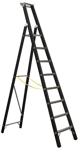 Zarges Megastep S 41149 Stepladder 8 Rungs