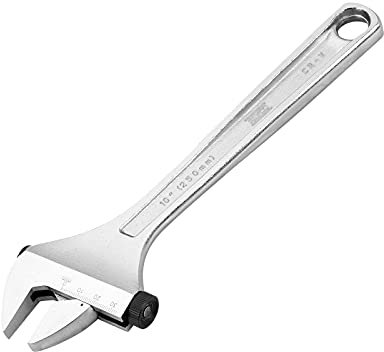 Alyco 172274 Llave Ajustable Moleta Lateral, Plateado, 400 mm