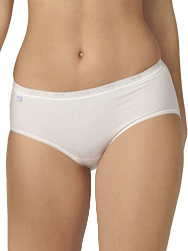 Sloggi Womens Midi Brief White 20