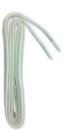 Saphir Lacets Ronds Fins Rouge Hermes 90 cm