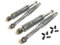 4x 320mm Stoßdämpfer Chrom 32cm Tieferlegung Set passend für Simson Duo Schwalbe Star SR4-2