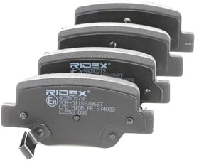 RIDEX 402B0579 Bremsbelagsatz Bremsbeläge Hinten Kompatibel mit TOYOTA Verso R2