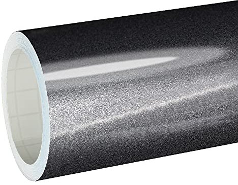 Unbekannt 11€/m² Oracal Plotterfolie Glanz 751c 932 Graphit Metallic 31,5 cm Breite gegossene Plotter Möbel-Folie selbstklebend High Performance cast