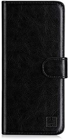 32nd Book Wallet PU Leather Flip Case Cover For Nokia 5.3 (2020), Design With Card Slot and Magnetic Closure - Black