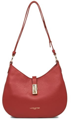 Lancaster Foulonne Milano Shoulder Bag Rouge