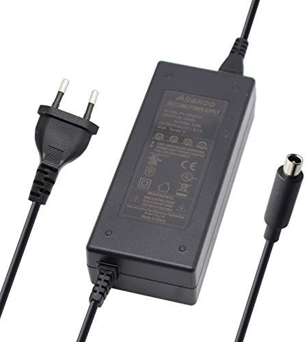 Abakoo Ladegerät Adapter 42V 2A für Fahrrad 36V, Ersatz E-Bike Ladegerät für Xiaomi 2 Räder Selbstausgleich, Smart Lithium Batterie Charger für Scooters M365 Pedelecs- RCA 8MM