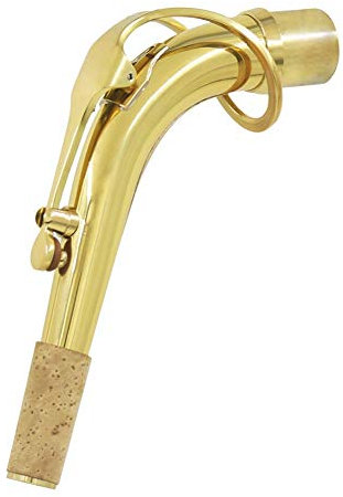 Sax Neck, Saxophon Elbow Bend Neck Professionelles Instrumentenzubehör Sax Bend Neck, für Übungsanfänger Musikspieler Altsaxophon