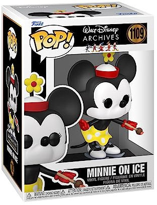Funko Pop! Disney: Minnie Mouse - Minnie on Ice - (1935) - Disney Standard Characters - Collectable Vinyl Figure - Gift Idea - Official Merchandise - Toys for Kids & Adults - TV Fans
