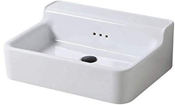 INDUSTRIALIS - LAVABO RéTRO CéRAMIQUE BLANC - Vasques - 60x46x21CM