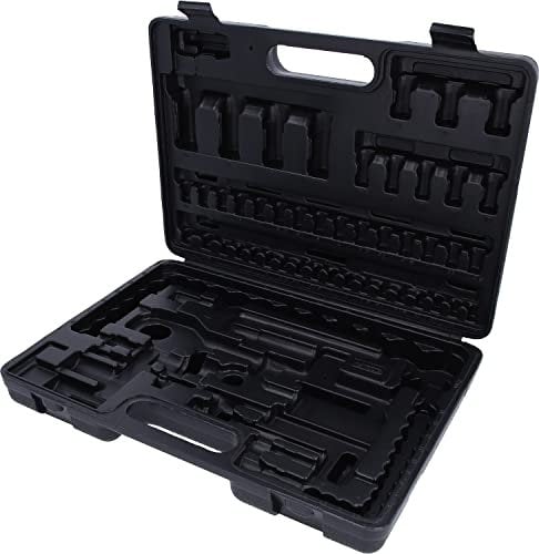 KS Tools 918.0694-99 Kunststoff-Leerkoffer (ohne Inhalt) für 1/4+1/2 CHROME+ Steckschlüssel-Satz,94-tlg. [ASIN 1ECR9FW], Schwarz