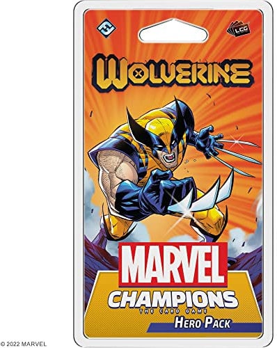 Fantasy Flight Games Marvel Champions The Card Game Wolverine Hero Pack, Ages 14+, 1-4 Players, Average Playtime 45-90 Mines, Made FFGMC35, Multicolor, 2.Hero Packs