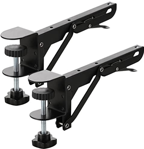 DOITOOL Soporte De Bandeja Para Teclado Soporte Plegable Para Teclado Deslizante Soporte Espaciador De Hierro Soporte Para Teclado De Ordenador Bandeja De Montaje Inferior Para Escritorio