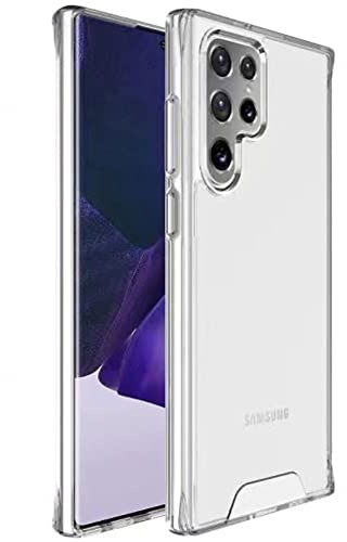 TECHGEAR Galaxy S23 Ultra Case [Fusion HD] Shockproof, Anti-Scratch, Slim & Light, Hybrid Drop Protection, Fused Gel Bumper & Clear Hard Back Case Cover, Designed for Samsung Galaxy S23 Ultra 5G