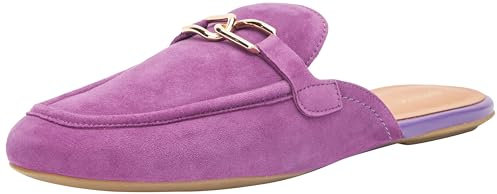 Geox D Palmaria C, Loafer Flat Donna, Viola, 38 EU