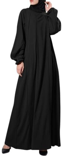 Greatfool Abaya Muslim Damen - gebetskleidung für Frauen - muslimische Kleider Damen - Hijab Kleid Abaya Jilbab - gebetskleid - islamische Kleidung Frauen - XXL