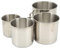 Topyond Camping Becher,4 Teilige Edelstahl Tasse, Camping Becher Mit Klappbarem Griff, Verschachtelt Im Freien, Camping Lagerfeuerbecher Für Wandern,Rucksackreisen