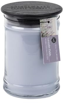 Bridgewater Candle Duftkerze im Glas, Sojawachs, 530 g, Lavendelfelder