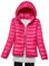 Piumini Leggeri Donna Giacca Piumino Donna Leggero Giubbotto Piumino Ultraleggero Donna Invernali Taglie Forti Giubbino Piumino Trapuntato Donna Giacche Piumini Piumino Sottogiacca Donna Rosa 4XL