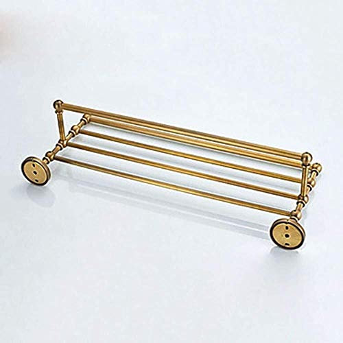 Generisch Étagères à serviettes, Porte-serviettes en laiton 1 pièce Support Mural Porte-serviettes Accessoires de Salle de bain Porte-serviettes nécessaire Plein d'étoiles