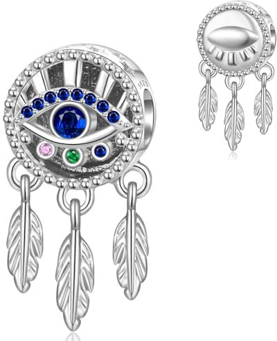 Traumfänger Charms mit bösem Blick für Pandora S925 Traumfänger Charm mit bösem Blick