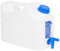 vidaXL Garrafa de Agua con Grifo plástico Transparente 10 litros, contenedor de Agua, Jarra de Agua, depósito de Agua, contenedores de Agua
