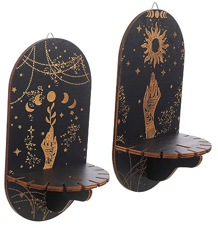 ABOOFAN Mysteriöser Für Kristall Boho Wandregal Dekorativer Ständer Für Zuhause