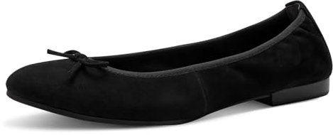 Tamaris Ballerina Damen Elegant schwarz,EU 39