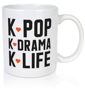 K-Pop Tasse | Pop Musik Tasse | Jugendliche | Mädchen - Tasse Weiss - Kaffeetasse/Geschenk/Familie