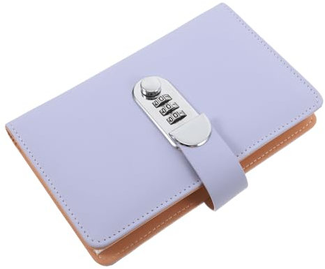 PLAFOPE Gesperrtes Spar-challenge-buch Planer Spar-tracker Mit Passcode Für Sicheres
