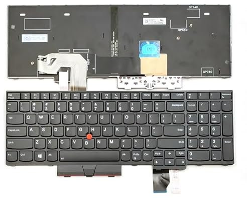 ZHANGXTT Parti per Laptop Nuovo for Lenovo Thinkpad P15 Gen 2 Tipo 20YQ 20YR T15g Gen 2 Tipo 20YS 20Y Tastiera del Computer Portatile US retroilluminato 5N21B44402
