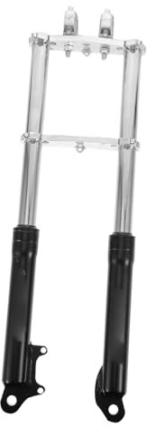 Luxshiny Mini 2-stroke Dirt Bike Front Fork Shocks Suspension Assembly 49cc Front Dirt Bike Shocks for Off-road Riding