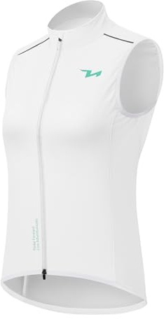 ROCKBROS TVI Damen Winddichte Weste Fahrradweste Leichtweight Atmungsaktiv Leichte Frauen Ärmellose Jacke Pendeln Laufen Wandern Camping Outdoorsport