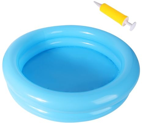 Aufblasbares Fußbad – Tragbares Pool-Fußbecken, PVC-Tauchwanne, leichte Fußwäsche im Freien, einfaches und einfaches Badzubehör, Einstiegsszenen für Schwimmleiter