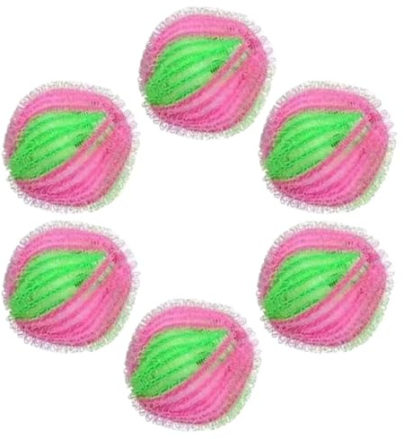 6PCS Haarentferner Wäsche Fussel Entferner Wiederverwendbare Trockner Waschen Bälle Nylon for Haar Entfernung