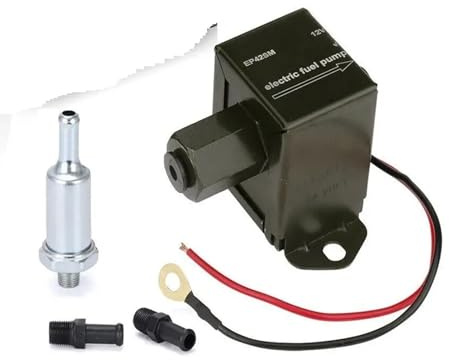 Kraftstoffversorgung Pumpen Universal 12V Elektrische Kraftstoffpumpe Facet Stil Gas Benzin Diesel Ethanol 4-7 PSI Kraftstoffpumpe