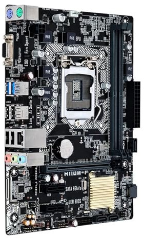 Fit For ASUS H110M-F LGA1151 con Pines M-ATX, Compatible con DDR4 Placas Base de computadora