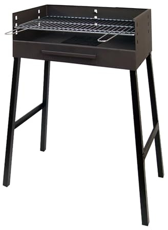 EL ZORRO IMEX 71404 – Barbecue with Iron Grill, 93 x 68 x 40 cm, black