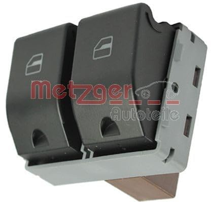 Metzger 916327 Schalter, Fensterheber | Kompatibel mit: SEAT CORDOBA, IBIZA III, VW POLO, POLO IV Stufenheck